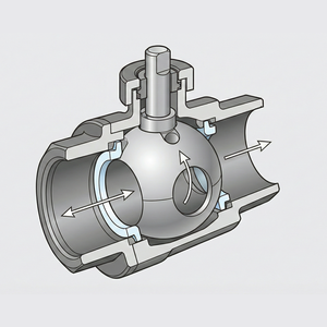 Low Torque Carbon Steel Floating Ball Valve 1 Inch SW Socket Weld Ends Industrial Process Service Shut Off