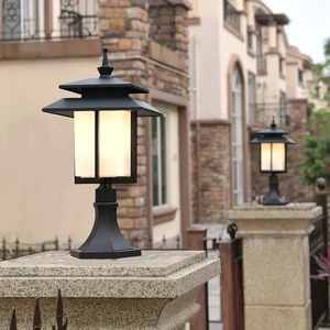 Modern Minimalist Outdoor Ip65 Waterproof Landscape Garden Column Light LED Column Light Courtyard Guard Column Light Door