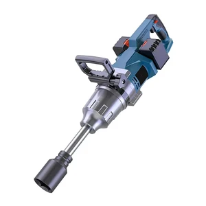 Brushless Cordless Impact Wrench 4000Nm High Torque Electric Wrench With Dual Lithium Batteries 3500 IPM Heavy Duty