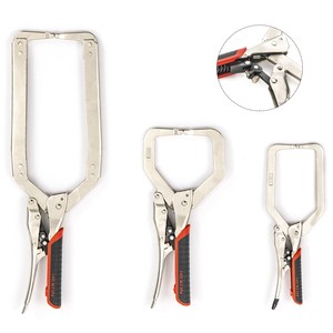 Woodworking Welding Quick Released Clamp Face Wood Clamp Self Adjusting Adjustable Locking Plier Automatic c Clamp