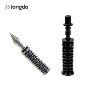 Langda Stainless Steel Custom Valve Core Sleeve Hydraulic Pump Valve Rod Shaft CNC Machining 0.01-0.0005mm Tolerance