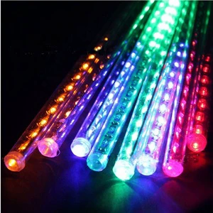 Outdoor Solor 100cm DMX LED RGB Meteor Shower Light TUBE