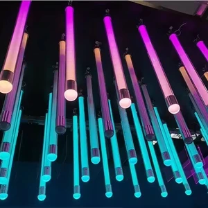 Club Decor Restaurant Light RGB Digital LED Pixel 3D Tube Controller Dmx