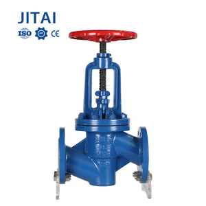 Factory Wholesale OEM Manual GB ASME DN100 PN16 SS304 Corrosion-Resistant PTFE Rubber-Lined Shutoff Flanged Globe Valve CE