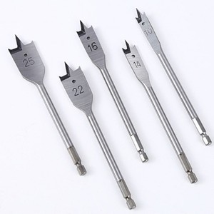 6PCS Set of Spade Drill Bits Drills Tools for Woodworking