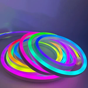 Factory Hot-selling RGB LED Neon Light Tube Kit Flexible USB Connected Remote Control WiFi-enabled