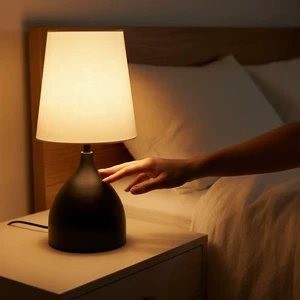 Table Lamp Bedside Lamp Bedroom Creative Warm Romantic Personality Sleep Night Light Smart Dimming Touch Induction Small Light