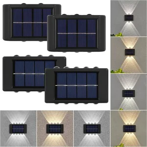 Wason New Best Seller Good Price Outdoor Decorative Wireless Dusk to Dawn Solar Powered Wall Washer Light for Garden Yard Patio