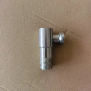 High Quality Stainless Steels Angle Valve Body Brushed Body