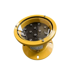 Custom Flange Mounted Bridge Culvert Warning Light Range for River Regulation Engineering Large Bridge Protection Marker Lamp