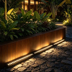 DMX512 72W108W RGB Wall Washer IP65 Linkable Outdoor LED Light for Architectural Landscape Lighting
