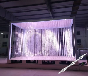 LED Pixel Tubes DMX512 RGB 3D Night Light for Club Stage Indoor/Outdoor Valentine Lighting with IP68 Rating