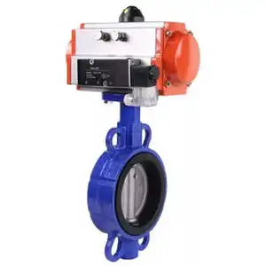 Carbon Steel Butterfly Valve DNOVA WBV3432E-2W-Fb-H 16 Bar Compact Flanged Manual WBV3432E-2W-Fb-H 20