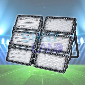 China Supplier Sport Lamp IP66 Outdoor Football Tunnel Stadium Light Modular LED Flood Light 400w 600w 800w 1000w Aluminum
