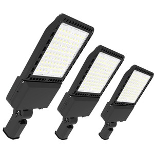 IP65 Waterproof Outdoor Street Lamp 100W 150W 200W 300W Shoebox LED Garden Light With Light Sensor AC Power Supply