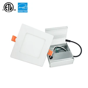 4 Inch 9W Square Ultra-Thin Flat Ceiling Down Lighting Led Slim Recessed Panel Light