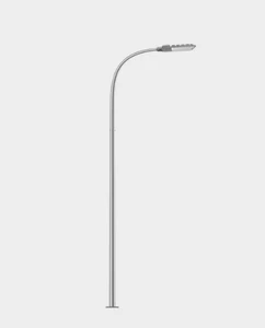 Iron Street Light Pole Lamp