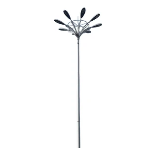 Modern Landscape Lighting Lamp Post Road Street Light AC Powered IP65 Waterproof LED Light with Remote Control High CRI 90