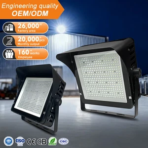 AORUITAI Energy Saving Module 300W 400W 600W Flood Light Outdoor Security Industrial Lighting Stadium Light