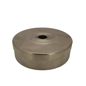 Custom Nickel Plated Brass Cast Round Valve Body, Fluid Control Parts for Industrial Pipeline