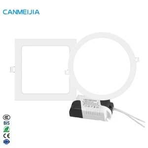 White Frame Ultra Thin Recessed Panel Light Led Ceiling Light Round Surface Panel Lamp Led Panel Light/Panel Lights/ led light