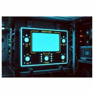 EL Backlight Panel With Ultra Thin. for Car Dashboards, Medical Devices, Aviation and Machinery HMI. Custom Shape and Size.