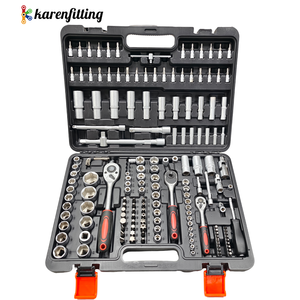 172PCS Multifunctional Socket Ratchet Wrench Set Car Repair Tools Set Mechanic Tool Set Hardware Tool Kit