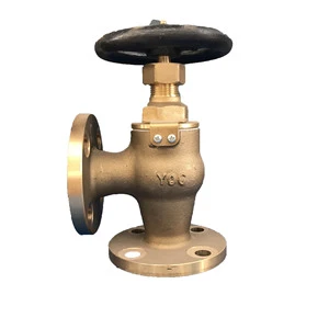 OEM Customized 128 JIS5K F7304 Marine Valves Bronze Angle Stop Globe Valve