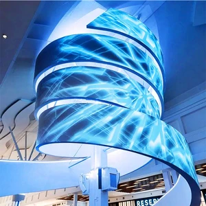 Indoor P2 High Brightness Full Color Flexible LED Screen Customized Flexible Curve Led Panel
