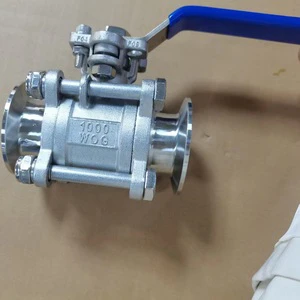 SS304 Stainless Steel Ball Valve for Low Temperature Water Service