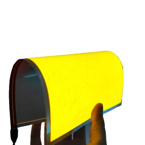 Factory Price Flexible Custom Cuttable EL Backlight Panel Multi Colors PVC Material Indoor/Outdoor Use CE/RoHS Certified