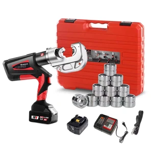 400BCordless Battery-Powered Hydraulic Crimping Tool Crimping Pipes, Battery Tools, Hydraulic Hoses, Electric Copper Tools