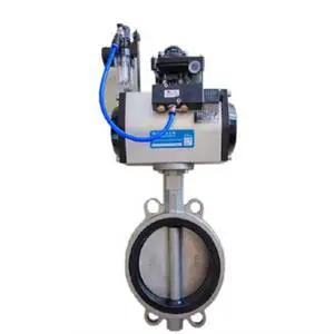 High-quality Pneumatic Stainless Steel butterfly Valve
