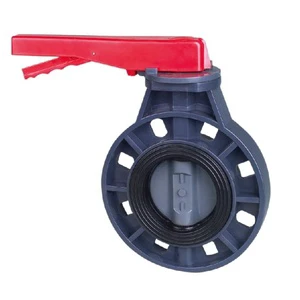 2in-8in PVC Manual High Quality Valves And Fittings Compact Butterfly Valve For Water Applications Instock Supply
