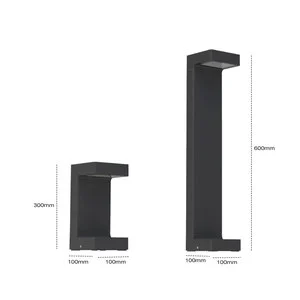 Modern Ip65 Waterproof Led Lawn Lamp Aluminum Outdoor Garden Light Park Lawn Bollard Light for Landscape