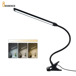 Modern Design Hight Lumen On/off Switch Control Table Lmap Rotating Swing Arm Led Clip Lamp Study Desk Lamp