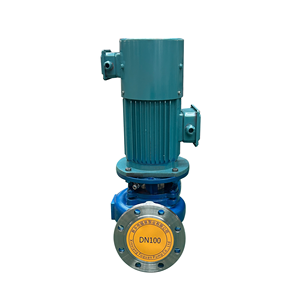 ISG Stainless Steel Vertical Inline Pump Corrosion Resistant Long Service Life for HVAC Air Conditioning Water System