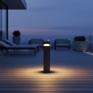 8W/10W/12W/20W Bollard Lights Column Pillar Yard Decoration Lighting Villa Garden Porch Post Lamp Garden Lawn Light