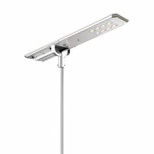 Factory Custom OEM 150W 200W All-in-one LED Solar Street Light IP66 With Pole Commercial Parking Lot Road Lamp