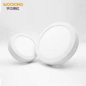 WOOJONG Modern LED Surface Mounted Panel Light 18W High Brightness IP20 2-Year Warranty Die-casting Aluminum 3000K/4000K/6500K