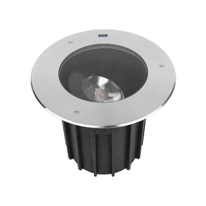 Buried Uplight Outdoor IP67 Waterproof RGB Spot Light Embedded LED Circular Ground Light square Stainless Steel Buried Lamp