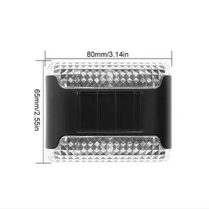 Solar Wall Lamp Outdoor Garden Courtyard Decoration Small Night Lamp Waterproof Luminous Decorative Wall Lamp