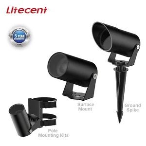 Litecent Eyeball Series LED Uplight 25W Outdoor Spot Light CE CB IP66 Waterproof Honeycomb Design With Better Anti-Glare