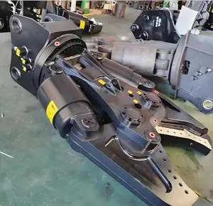 Tuoshi Double Cylinder Hydraulic Scrap Shear 20 Ton Demolition Tool for All Excavators Weight 200kg