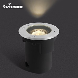 Savia 316 Stainless Steel 32w Inground Led Light Adjustable Recessed Waterproof Buried Garden/Lawn Lamp and Underground Light