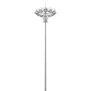 Aluminum Outdoor Polygon High Mast LED Lighting Pole with IP66 Rating 5m-20m Options Sports Stadiums Use