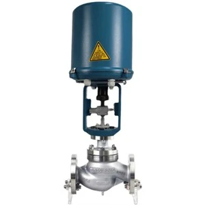 Electric Control Valve for Carbon Dioxide and Steam With Intelligent Actuator Cast Steel