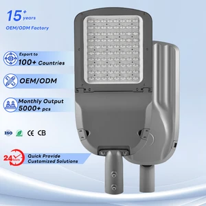 High Quality Die Casting Aluminium Housing Street Lamp 50W 100W 200W Outdoor Waterproof Electric Road Project Led Street Light