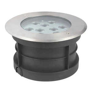 18W 24W 36W Landscape Outdoor Recessed Ground Floor Lamp IP67 Waterproof RGB Aluminum Inground Buried LED Underground Light