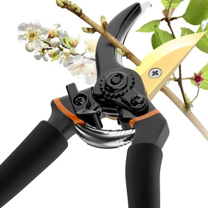 Heavy Duty Garden Pruning Shears Sharp Blade Hand Pruner for Tree Branch Cutting Plant Trimming Yard Maintenance Gardening Tools